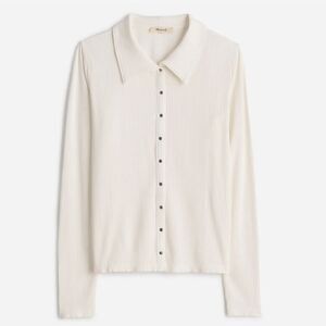 NWT Madewell Snap-Front Cardigan Top